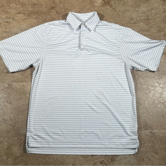FootJoy Other - White‎ Striped Fj Footjoy Polo Golf Shirt